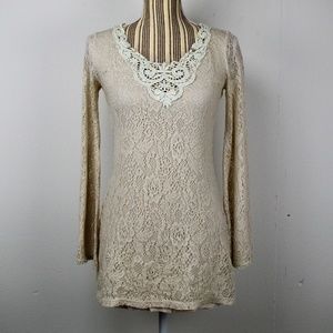 Kimchi Blue Urban Outfitters Bell Sleeve Tunic